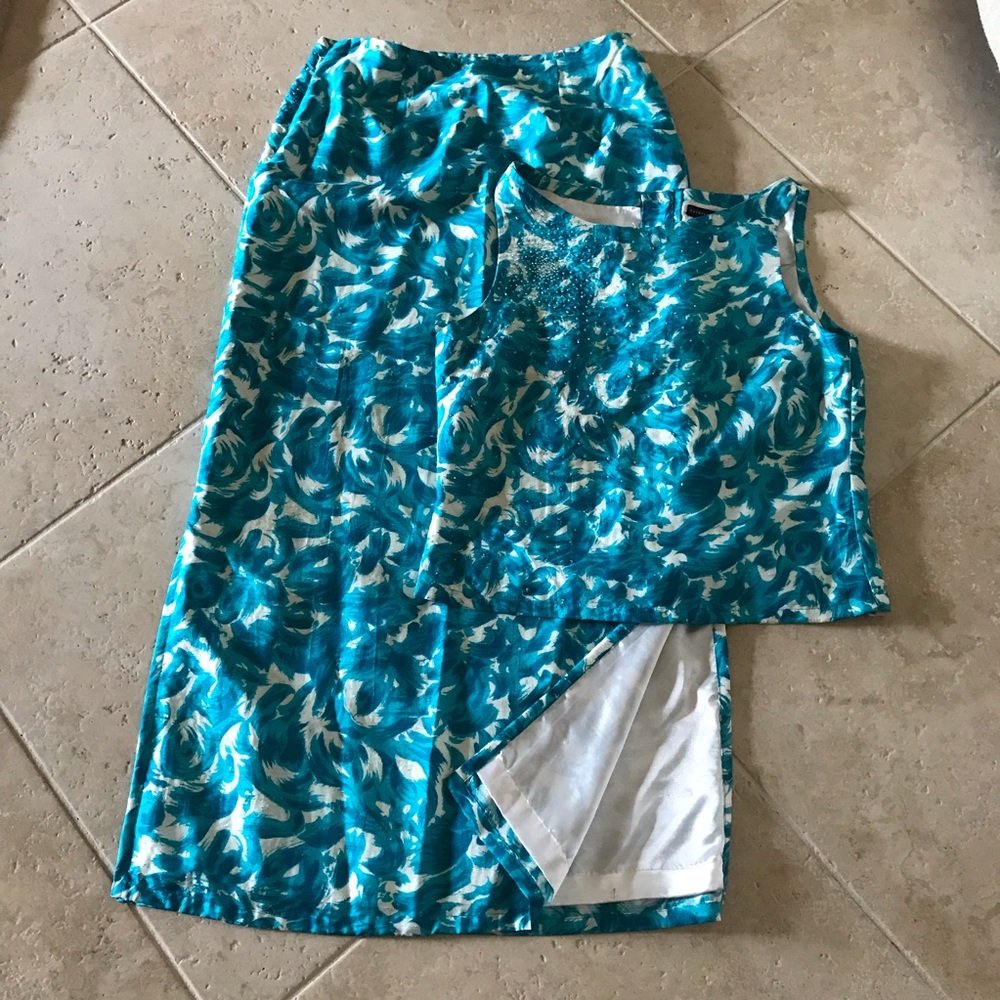 Anthropology 2 piece outfit